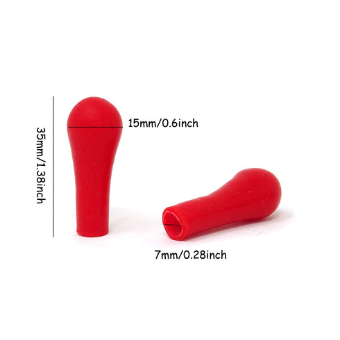 Honbay Laboratory Tool 20PCS Pipette Dropper Red Rubber Bulb Caps...