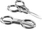 Folding Scissors, Safe Portable Travel Mini Scissors, Stainless Steel Retractable Small Scissors for Home Office, Safe Portable Travel Scissors, 2...