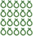 Haute Decor GarlandTies, 20 Pack 14 inches (Noble Fir) Twist Ties with Strong Inner Wire for Securing Garland, Lights, and More!...