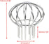 Gutter Guard Strainer Gutter Downspout Guard Gutter Guard for bathrooms, rooftops, balconies, street drains 2.4"×4.96" Gutter Cover...