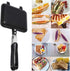 Double-Sided Frying Pan, Sandwich Maker, Double-Coated Non-Stick Grilled Sandwich and Panini Maker, Waffle Pancake Snack Griddle Pan Kitchen Torti...