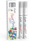 White Paint Pens Paint Markers, 2 Pack Oil Based Permanent Markers With 2-3mm Medium Point Tip For Rock Painting, Wood, Plastic, Metal, Canvas, Mu...