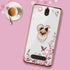 B-wishy for Blu View 2 Case for Women, Glitter Crystal Butterfly Heart Floral Slim TPU Luxury Bling Cute Protective Cover with Kickstand+Strap for...