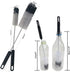 NewFerU Bottle Cleaning Brushes Long Handle Thin, Small Big Wire Cleaner Bendable Flexible for Water Wine Baby Bottles, Pipe, Tube, Hose, Flask (4...