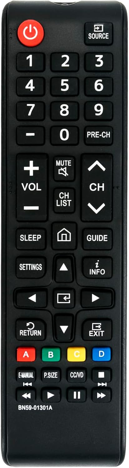 BN59-01301A Replacement Remote Control Compatible with Samsung Smart TV UN40NU6070F UN40NU7100F UN40NU7200F UN43NU7100F UN43NU710DF UN49NU6300F UN...