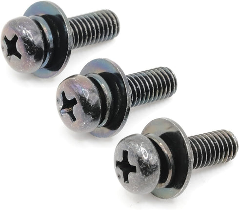 ReplacementScrews 1 Set of Metric Screws (Model RS-198133) Pan Head - Philips Drive - Black Plated (Pack of 3)...