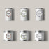 Canning Labels for Jars and Lids, 2"Round Labels for Jars, Food Containers, Bottle, Candle, Spice Jar (500 pcs, White)...