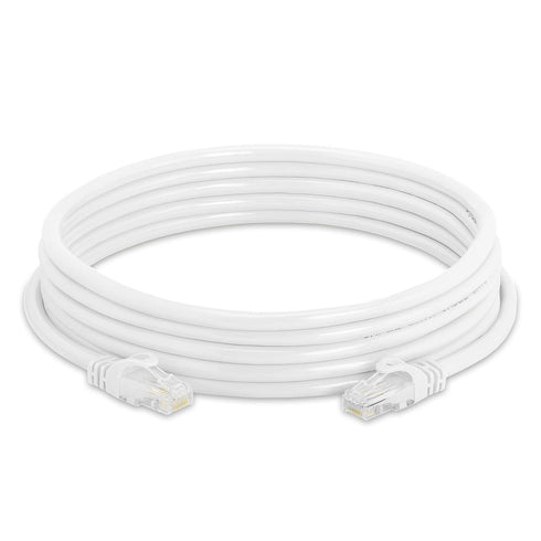 Cmple - RJ45 Cat-6 Ethernet Patch Internet Cable, High Speed Cat6 Network Cable 10 Gigabit, Cat 6 Ethernet LAN Cord with Gold Plated RJ45 Connecto...