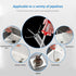 62"Drain Clog Remover Tool, Drain Cleaner Flexible Grabber Claw Reacher Tool with 4 Claws Bendable Hose Pick Up Reaching Assist Tool for Litter Pi...