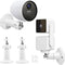 Dual Pack Wall Mount for Wyze Cam Pan V3 - All-Angle Swivel & Tilt Adjustable Bracket for Indoor & Outdoor Use.Mount Compatible with SimpliSafe Ou...