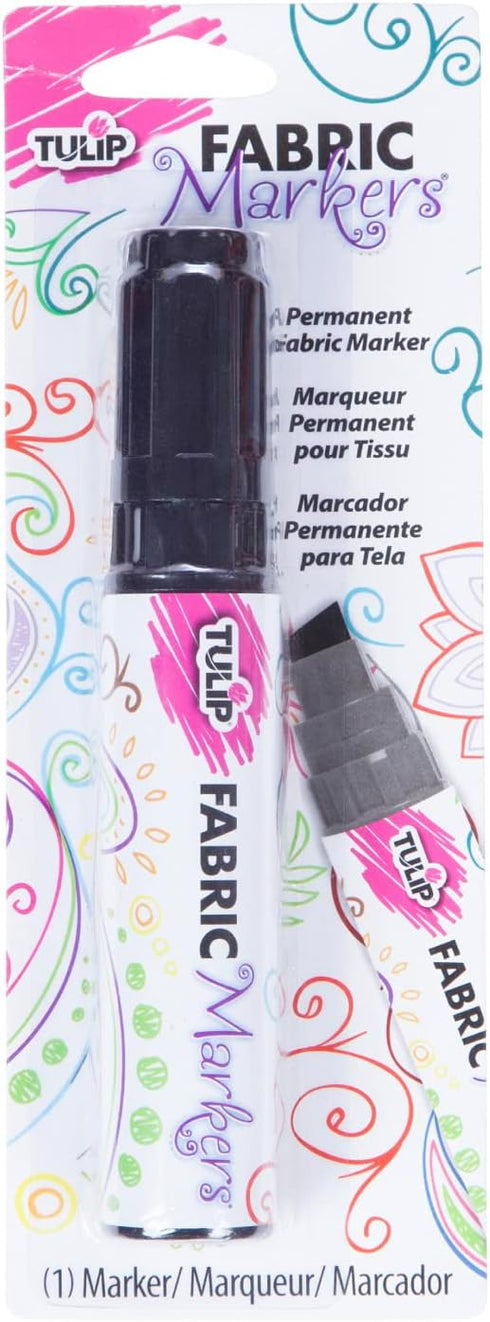 TULIP Fashion Markers 27384 Mrkt Opstk Fat Black...