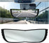 Car Wide-Angle Rearview Mirror, Thickened Anti-glare HD Car Rear View Mirror, Clear Tint Convex Mirror with Personalized Angel Design, Fits Most C...