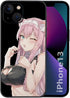 Compatible with iPhone 13 Anime Girl Case,Cute Kawaii Waifu Sexy Japanese Anime Neko Cat Girl Manga Cartoon Pattern for iPhone Case Boys Girls,Ant...