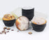Gifbera Standard Black Foil Cupcake Liners Muffin Wrappers, 200-Count...