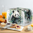Toaster Cover 2 Slice Watercolor Panda Bamboo Dustproof Bakeware Protector Small Kitchen Appliance Dust Covers with Hang Loop (14x14")2PCS...