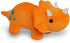 Orange Dinosaur Triceratops Plushie - 10 Inches Stuffed Animal Plush Dino - Plushy and Squishy Dinosaur with Soft Fabric and Stuffing - Cute Toy G...
