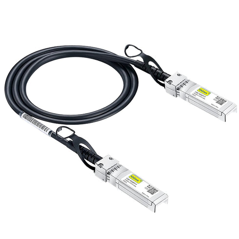 SFP+ DAC Twinax Cable, Passive, Compatible with Dell Force 10 CBL-10GSFP-DAC-1M, 1 Meter(3.3ft)...