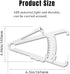 Body Fat Caliper with Body Fat Percentage Measure Chart for Accurately Measuring Body Fat (White)...