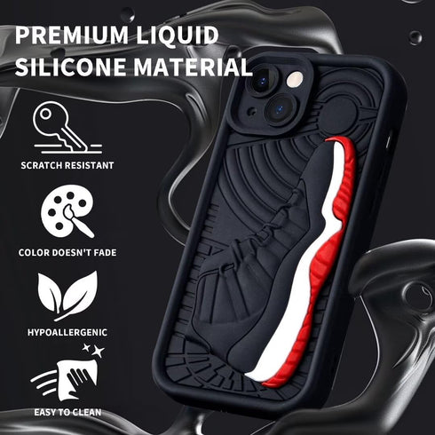Cool Luxury Phone Case for iPhone 13 Case for Boys,Men 3D Classic Sneaker Design,Street Aesthetic Shockproof Designer Cases Compatible with iPhone...