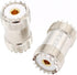 SO239 Barrel Connector, 6-Pack PL259 Coupler UHF Female to Female RF Adapter Coax Coaxial for CB Ham Radio Antenna, SWR Meter Cable Extention...