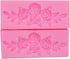 2 Pieces Four Roses Candy Silicone Mold Fondant Chocolate Candy Molds Sugar Craft DIY Cake Molds for Cake Topper Decor Desserts Ice Cube Candy Pud...