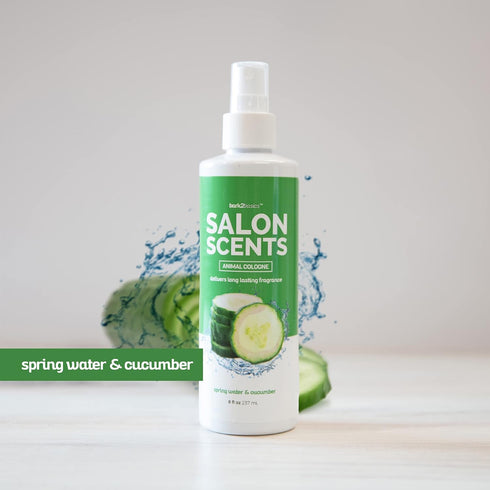 Bark2Basics Salon Scents Pet Grooming Cologne - 8 oz, Natural Professional Groomer Perfume for Dogs and Cats, Long Lasting, Deodorizing, (Spring W...