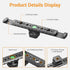 Dual Cold Shoe Mount Bracket?Aluminum Dual Hot Shoe Extension Bar?Lightweight Cold Shoe Mount Adapter?Extension Bracket with Shoe Mount 1/4 Thread...