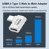 AreMe 2 Pack USB C Male to Female Adapter, 90 Degree Right Angle 140W Type C Extender Adapter for Thunderbolt 4/3, MacBook Pro/Air, Laptop, Phones...