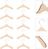 10Pcs Wooden Pet Hangers for Dog Clothes Storage, Compact and Lightweight Clothing Rack for Small Dogs, 5.51 Inch Durable Wood Hangers...