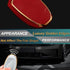 FEYOUN Key Fob Cover Compatible with Nissan Rogue Rogue Select Rogue Sport Flip 3 Buttons TPU Remote Keyless Key Fob Case Protection Shell Accesso...