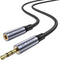 MOSWAG 2.5mm Male to 3.5mm Female Stereo Audio Jack Adapter,2.5mm Balanced Male to 3.5mm Stereo Female Jack Plug Cable for Astell&Kern AK240 AK380...