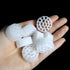 100pcs Aquarium Fish Tank Koi Pond Plastic Biochemical Filter Media for Fish Tank Sump Koi Pond Aquaponics Aquaculture Hydroponics Diameter 25mm, ...