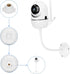 Baby Monitor Wall Mount Holder Compatible with HelloBaby HB65/HB6550/HB6339/HB6558/HB66/HB248,ANMEATE SM935E/SM650,Bonoch,ChildsFarm Baby Monitor,...