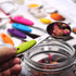 Fsdifly-Stainless Steel Measuring Spoons 5 Piece Stackable Set - Measuring Set for Cooking and Bakin (A)...