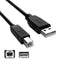 Replacement 10FT USB PC Data Transfer Host Cable Cord Printer Cable for HP DESKJET 1000 1010 1510E 2510 2512 2540 3000 3510 3520...