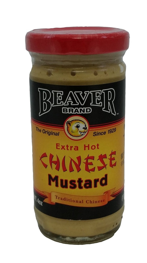 Beaver Extra Hot Chinese Mustard, 4 oz...