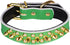 Spiked Studded Dog Collar, Soft Genuine Leather Dog Collar, Adjustable Dog Collars for Small Medium Large Dogs Breeds Pit Bull (L fit Neck 14.5-18...