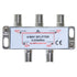 Cables Direct Online 4 Way Bi-Directional 5-2300 MHz Indoor and Outdoor Waterproof Coaxial Antenna Splitter for RG6 RG59 Coax Cable Satellite HDTV...