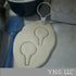 GOLF BALL WITH TEE SPORTS ATHLETIC OUTLINE COOKIE CUTTER MADE IN USA PR2496...