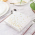 80 Pack of White Paper Cocktail Napkins with Gold Foil Polka Dot Confetti?Polka Dot Party Supplies(5 x 5 in?3-ply) (gold)...