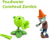 2 PCS Plants and Zombies Toys Action Figures Zombies PVZ Toys Set 1 2 Series Great Gifts for Kids and Fans,Birthday and Christmas Party...