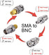 Onelinkmore BNC to SMA Coax Adapter for Baofeng UV-5R Ham Radio, HT Antenna, Scanner, SDR Dongle...