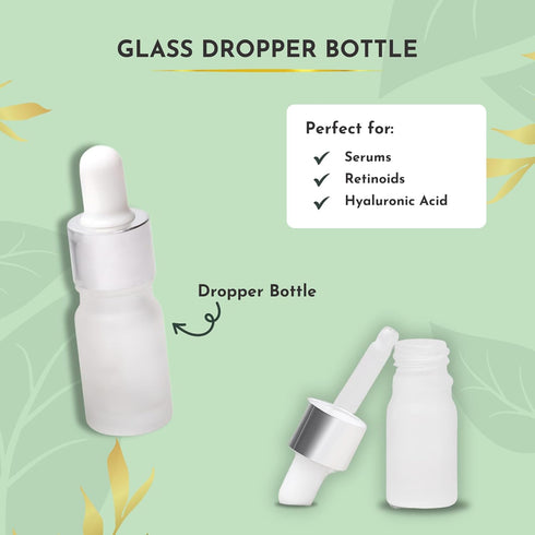 Travel Skincare Containers Set - TSA Approved Toiletry Bag & Travel Size Toiletries Bottles - Airless Pump Travel Bottles, Dropper Bottles & Trave...