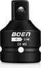 BOEN 1"F to 3/4"M Impact Socket Adapter, Cr-Mo Steel,Socket Adapter Set for Impact Driver Conversions...