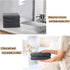 KinHwa Microfiber Hand Towels for Bathroom Soft and Absorbent Face Towels for Bath, Spa, Gym 16inch x 30inch 2 Pack Gray...