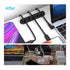 Cord Organizer, Cable Clips Cord Holder, Cable Management USB Cable Power Wire Cord Clips, 2 Packs Cable Organizers for Car Home and Office (5, 3 ...
