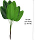 CATTREE 33 inch Tall Artificial Banana Tree, 9 Branches with Brown Leaves, UV Resistant Plastic, Ideal for Decorating Indoors or Outdoors...