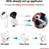 for Red Rose AirPods 3 Sticker, Elegant Floral AirPods Skins for Earbuds, Compatible to AirPods Pro 3rd Genaration Case Cover, Ideal for Fashion W...