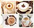 38 Cookie Stencils + Latte Art Pen, Cake Decoration Templates for Coffee, Cappuccino & More...