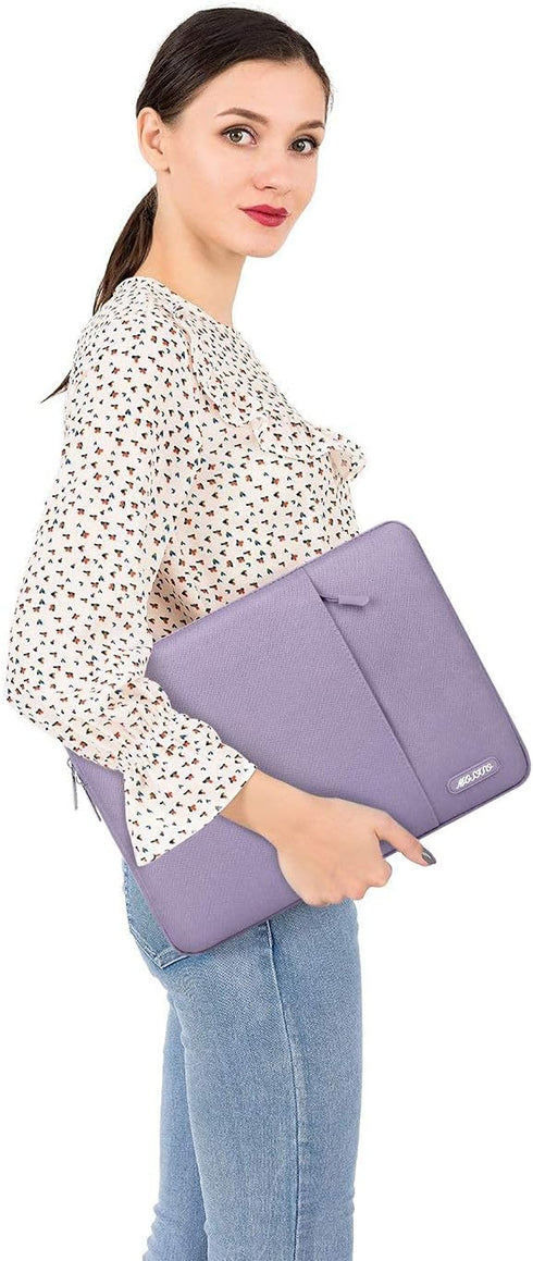 MOSISO Laptop Sleeve Bag Compatible with MacBook Air/Pro, 13-13.3 inch Notebook, Compatible with MacBook Pro 14 inch M3 M2 M1 Chip Pro Max 2024-20...